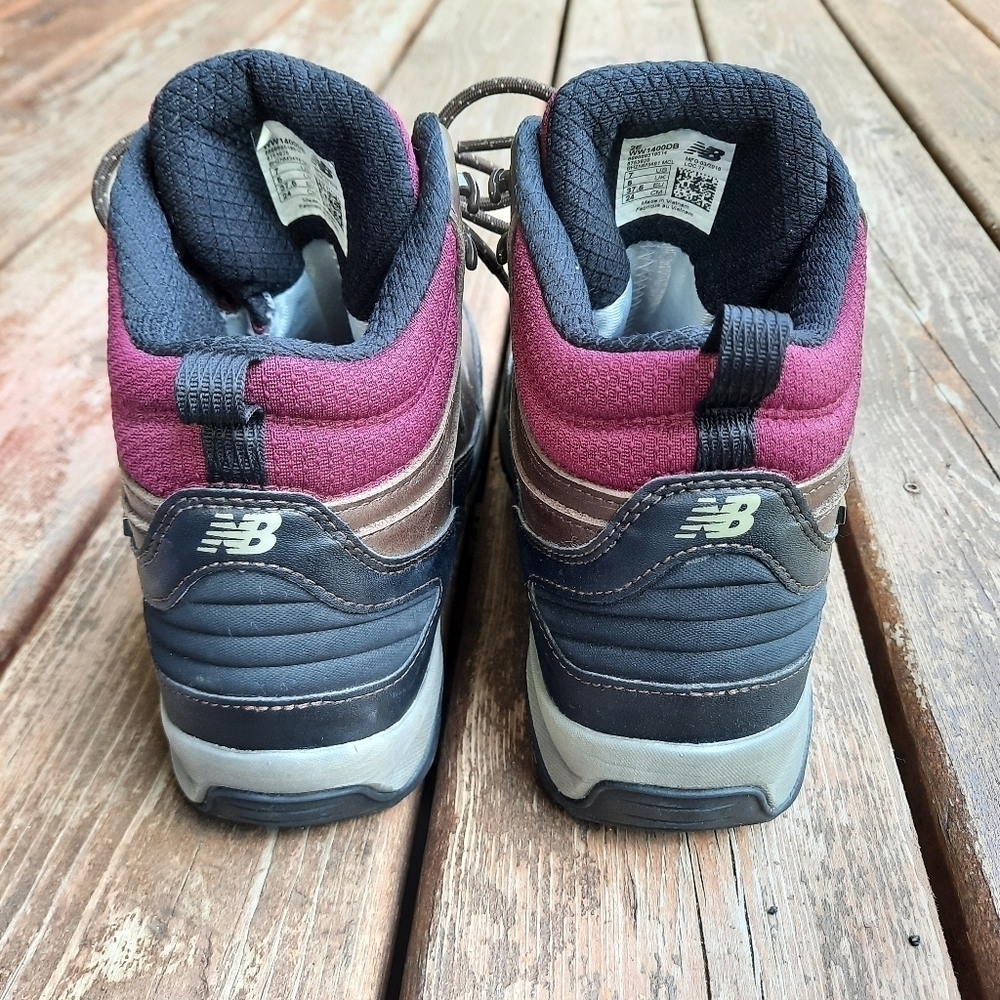 New Balance 1400 V1 Trail Walking Boots Dark Brown leather hiking boots WW1400DB - Picture 12 of 16